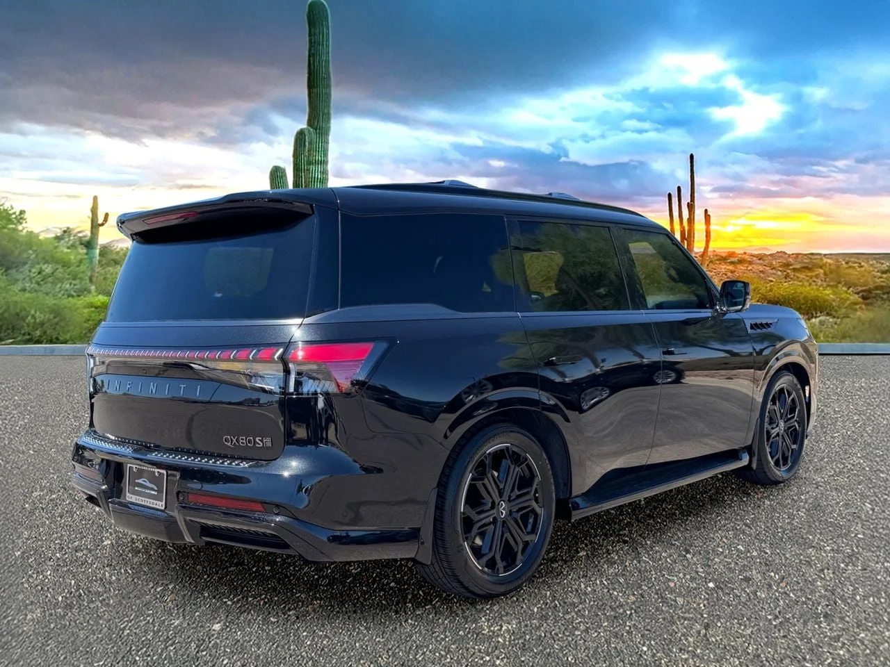 New 2027 MINERAL BLACK INFINITI Sport 4WD image 4