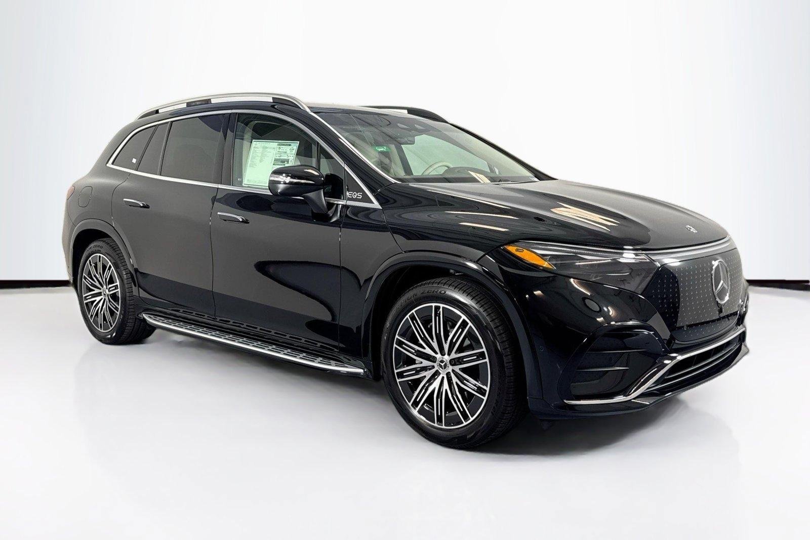 New 2026 Obsidian Black Metallic Mercedes-Benz EQS 400 image 3