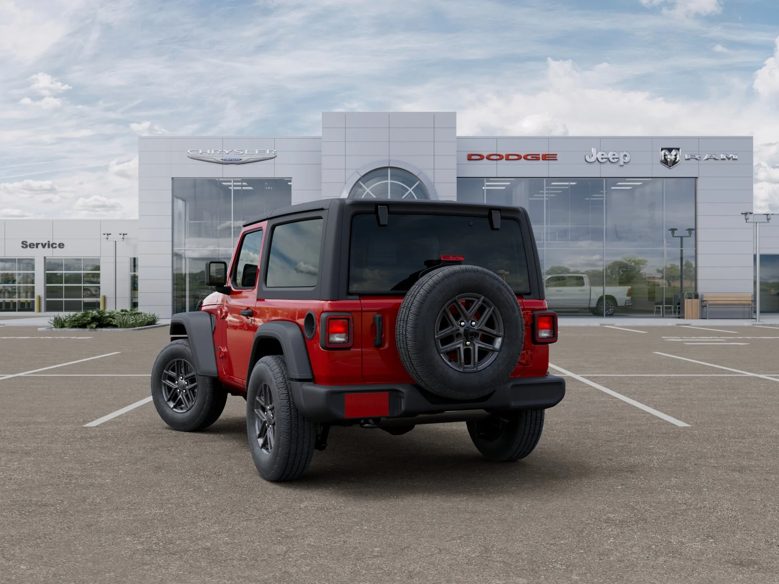 New 2026 Firecracker Red Clearcoat Jeep Sport S image 29