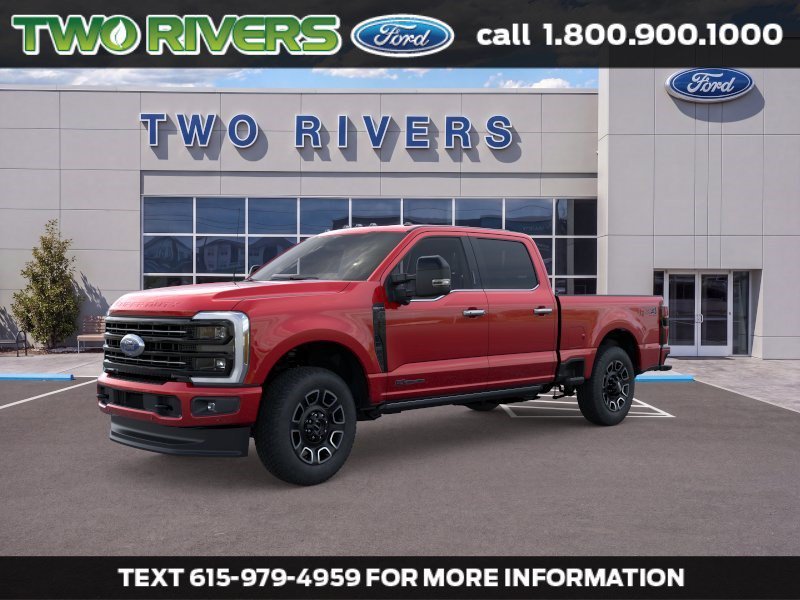 New 2026 Ruby Red Metallic Tinted Clearcoat Ford F-250® Platinum® image 1