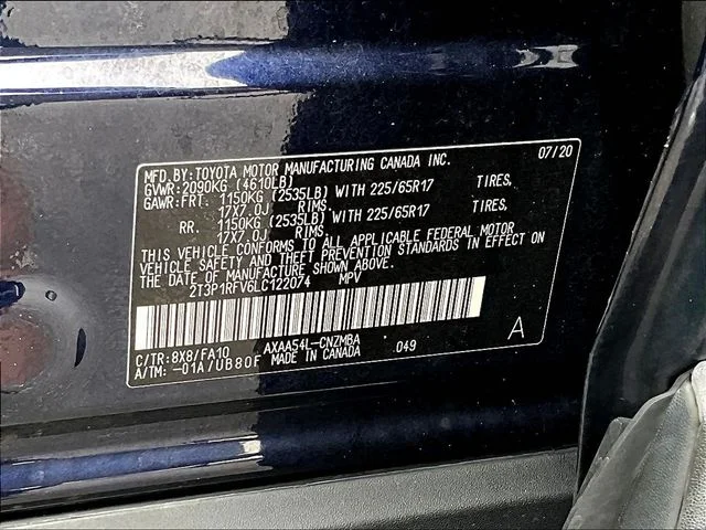 Used 2020 Blue Toyota XLE image 21