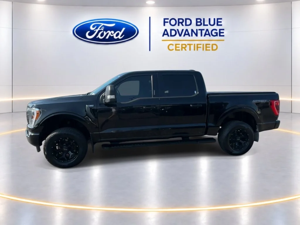 Certified Used 2023 Agate Black Metallic Ford XLT image 7