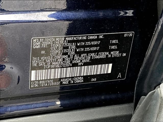 Used 2020 Blue Toyota XLE image 21