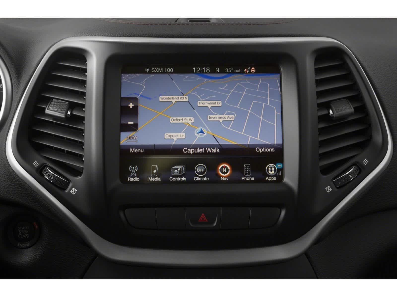 Used 2015 Granite Crystal Metallic Clearcoat Jeep Trailhawk image 15
