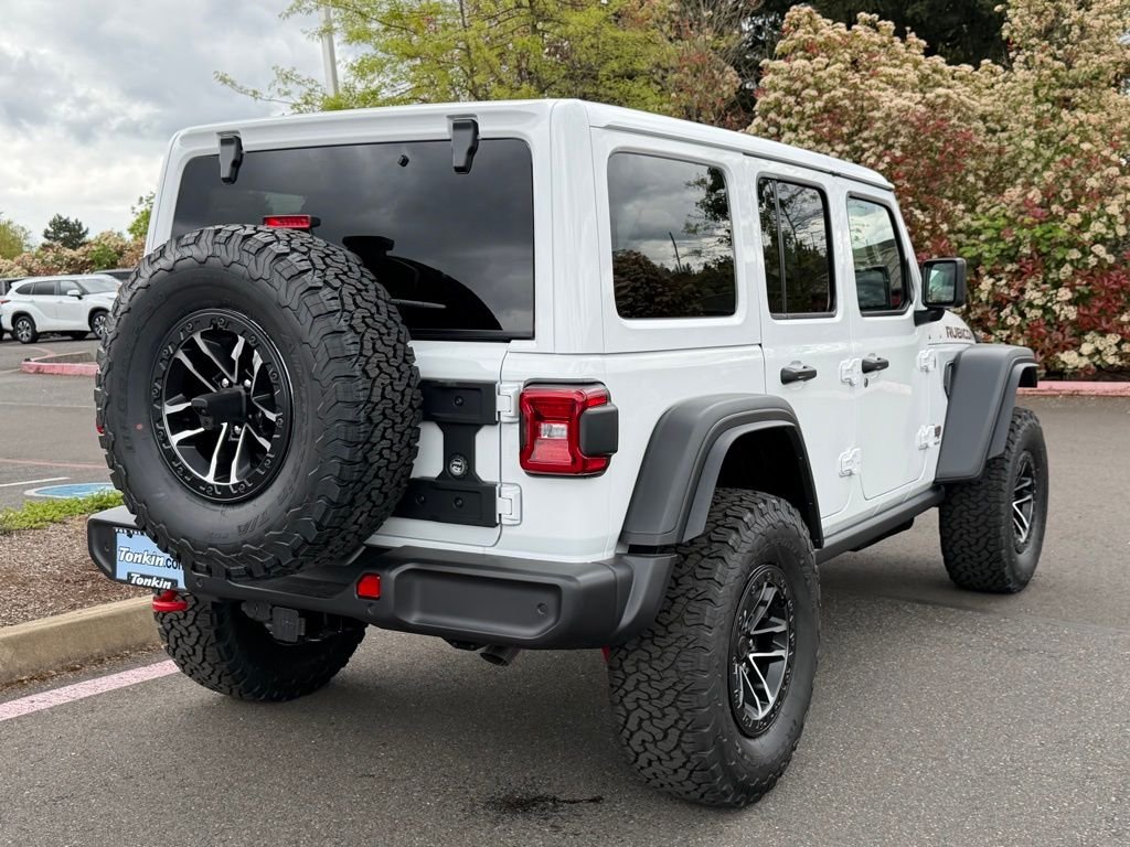 New 2026 Bright White Clear-Coat Exterior Paint Jeep Rubicon image 7