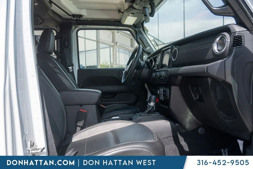 Used 2023 White Jeep Sahara 4xe image 23