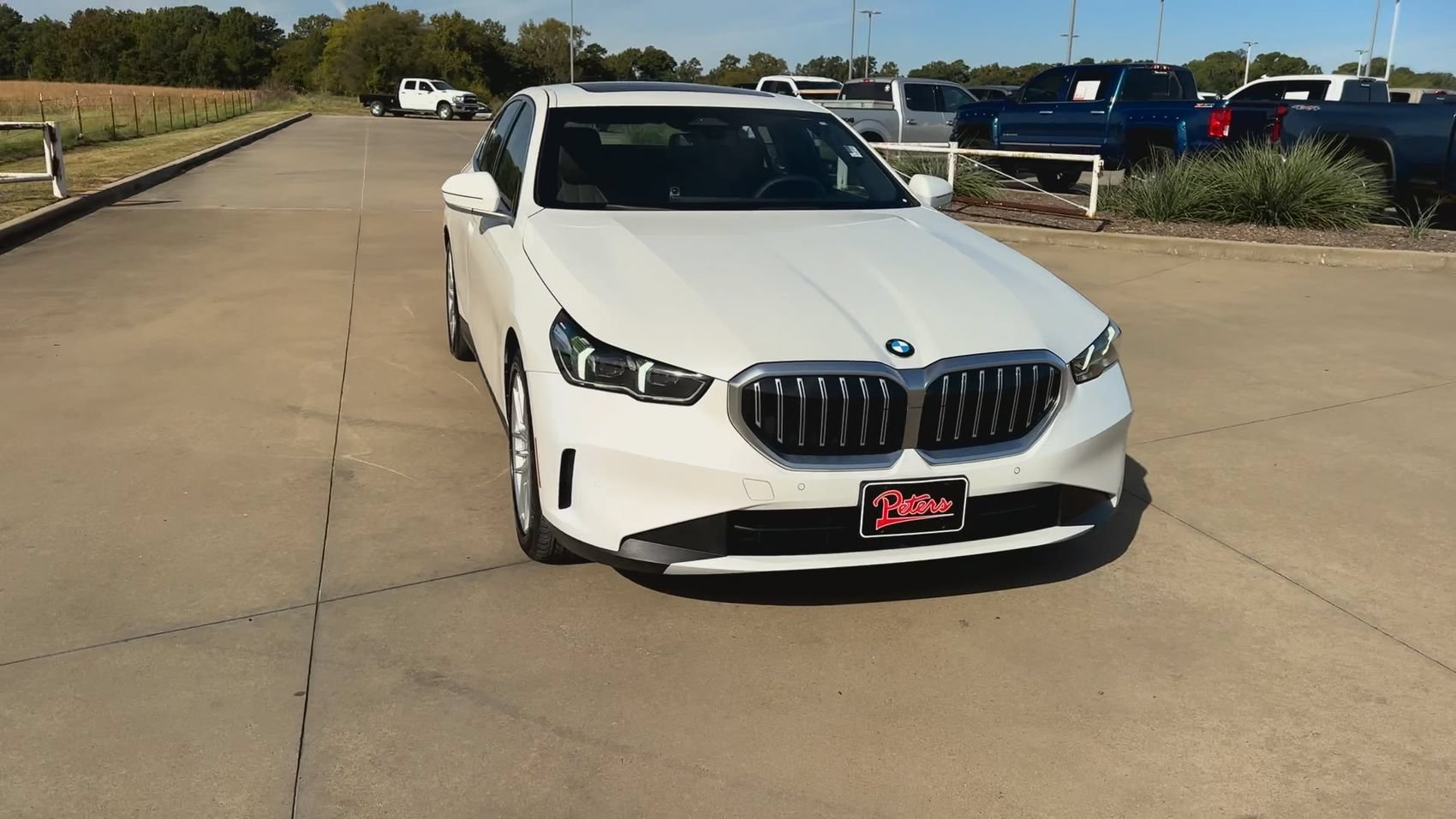 Used 2024 Mineral White Metallic BMW 530i image 6