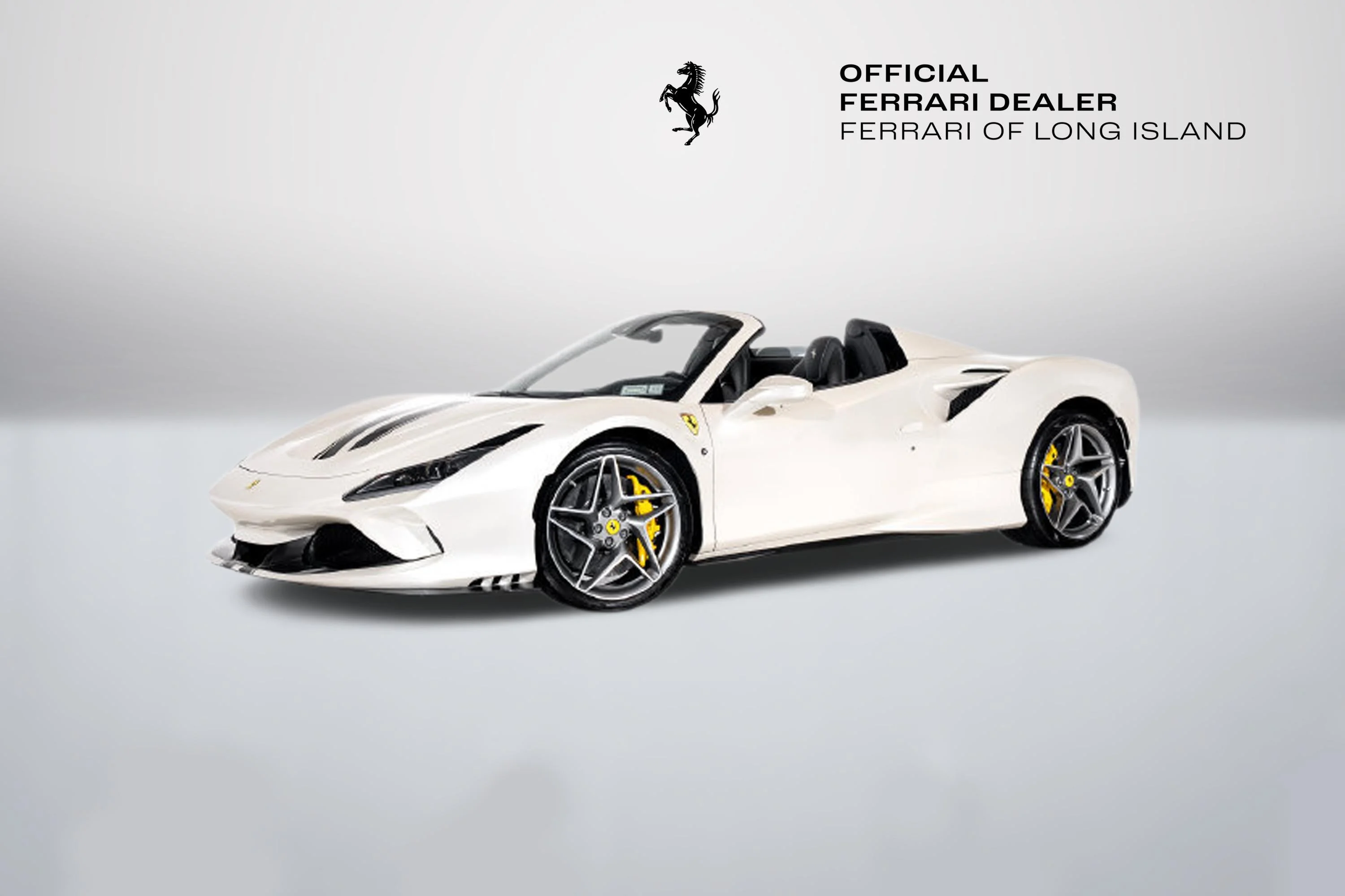 Certified Used 2021 Bianco Fuji Ferrari  image 1