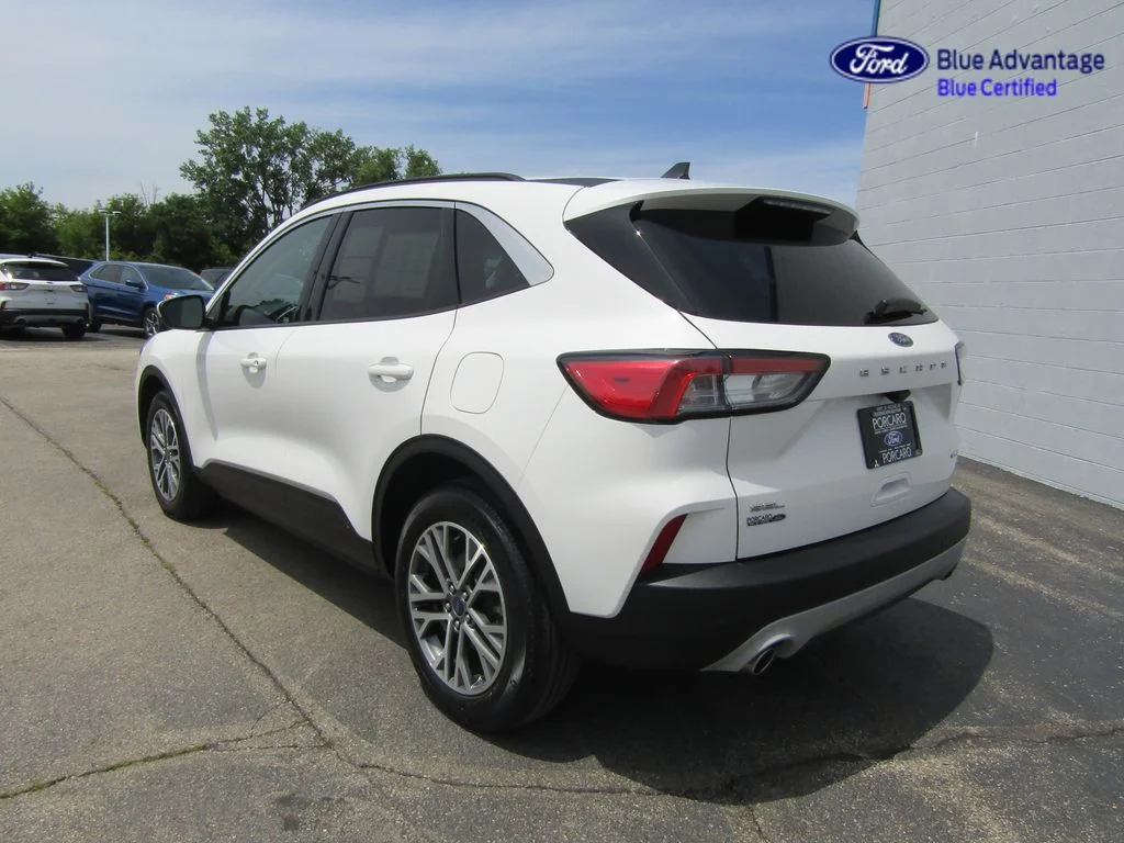 Certified Used 2021 Star White Ford SEL image 5