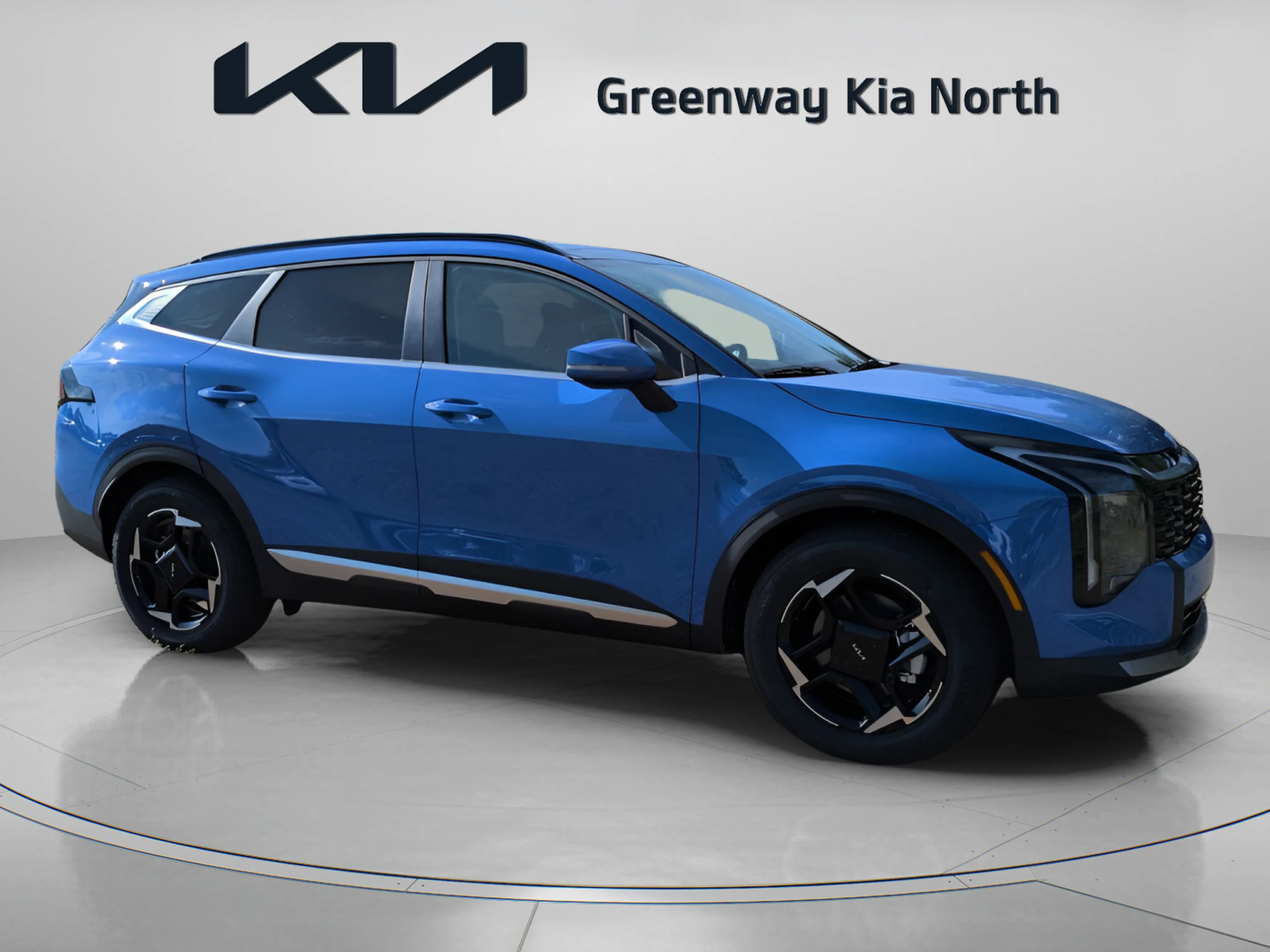 New 2026 Nebular Blue Kia EX image 2