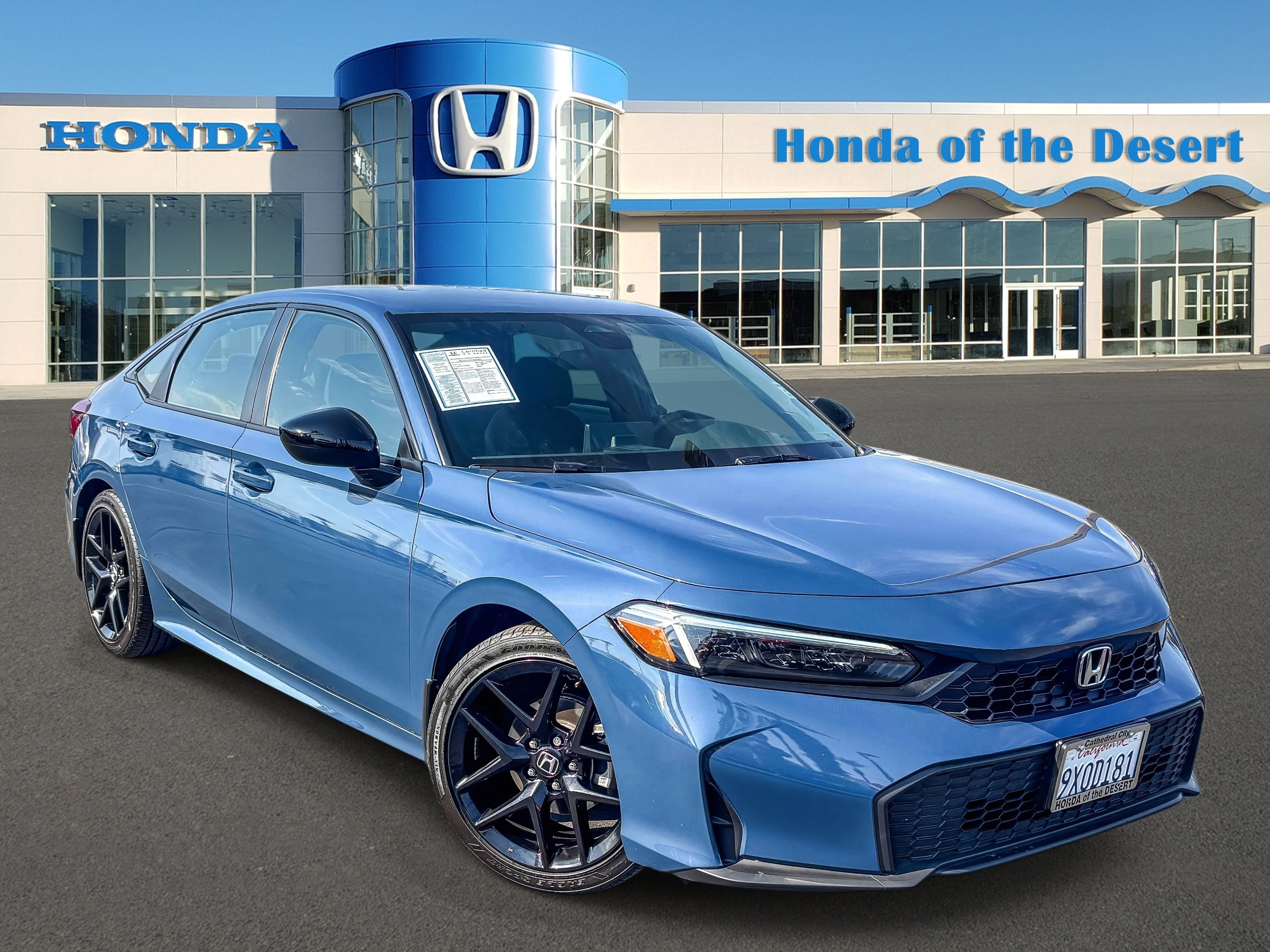 Certified Used 2026 Blue Lagoon Pearl Honda 2WD SPORT image 1