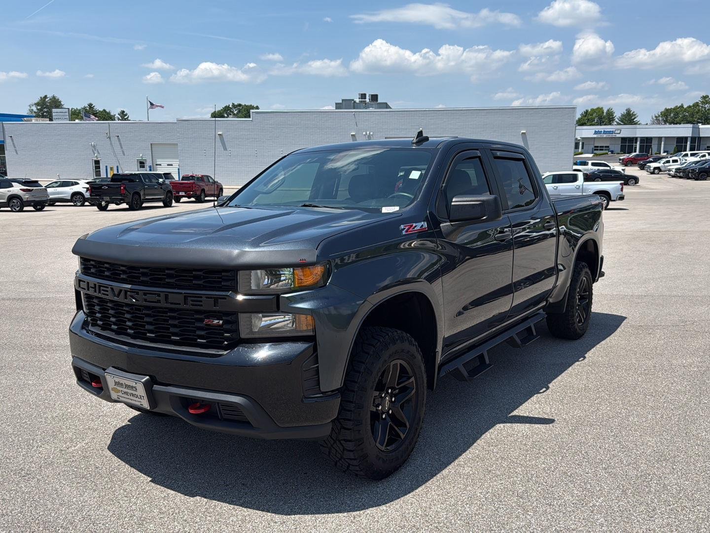 Used 2021 Shadow Grey Metallic Chevrolet Custom Trail Boss image 2