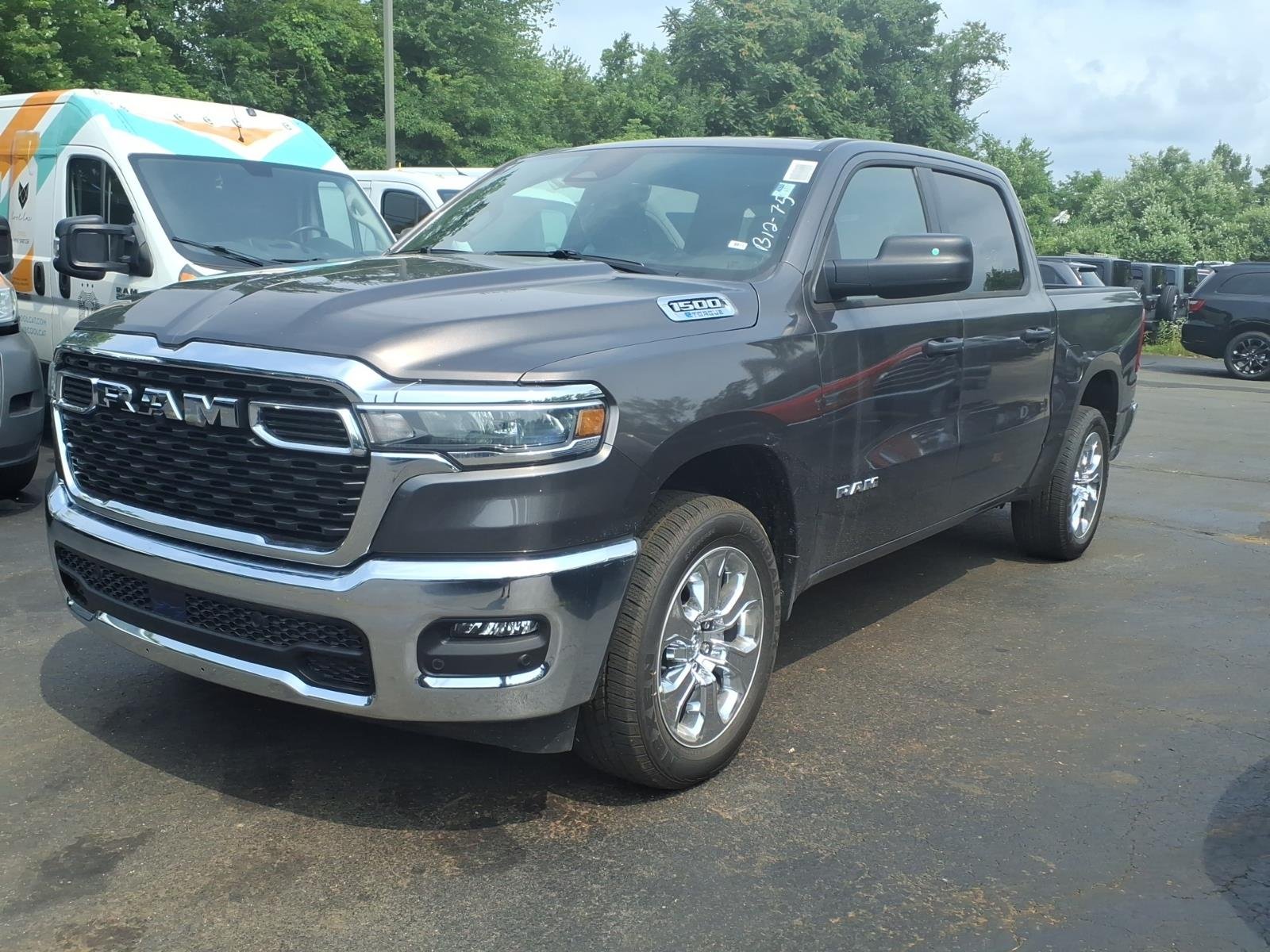 New 2026 Granite Crystal Metallic Clear-Coat Exterior Paint RAM Big Horn/Lone Star image 2