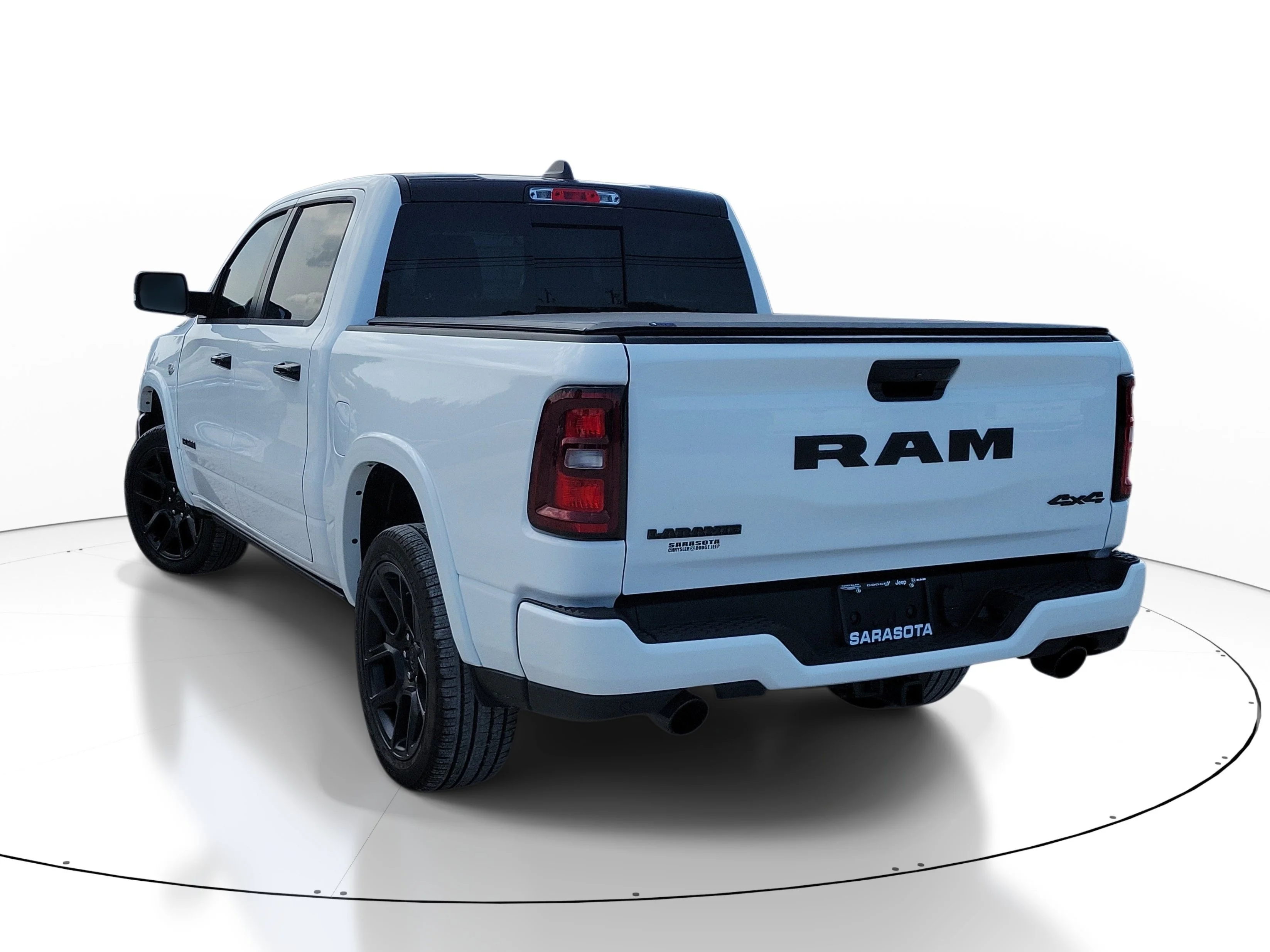 Used 2026 Bright White Clearcoat Ram Laramie image 4