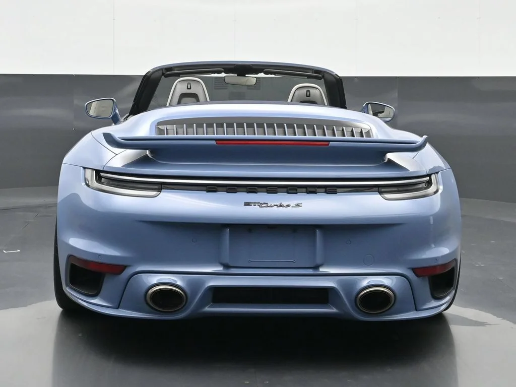 Used 2025 Blue Porsche Turbo image 16