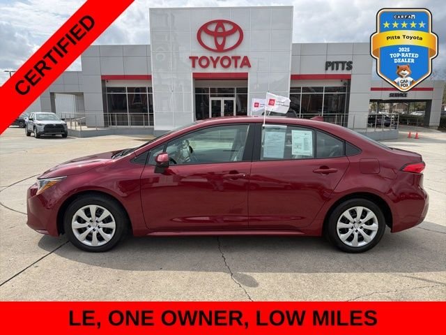 Certified Used 2024 Red Toyota LE image 8
