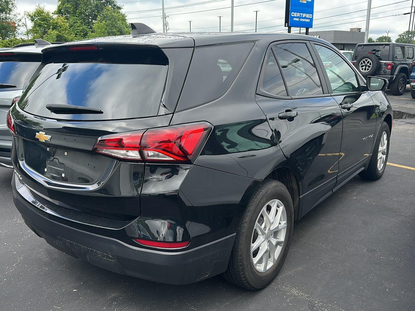 Used 2024 Mosaic Black Metallic Chevrolet LS image 2