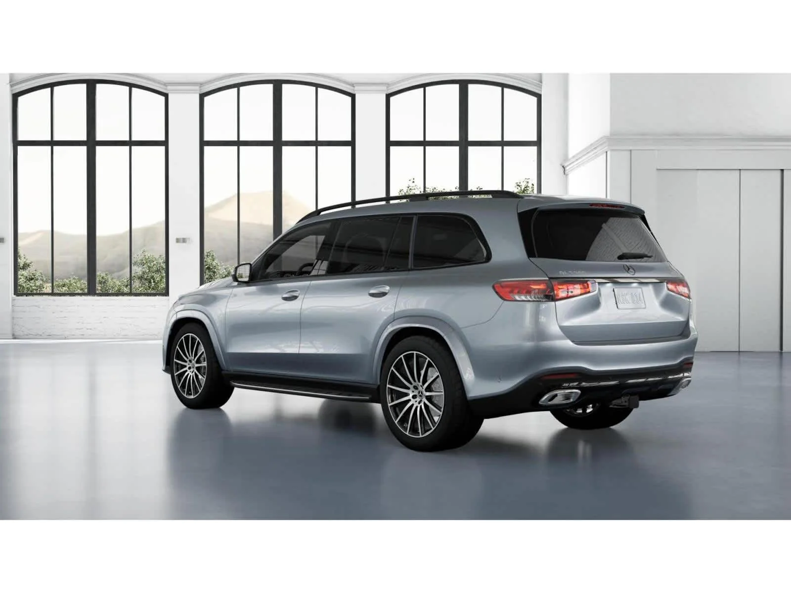 Used 2025 Cirrus Silver Metallic Mercedes-Benz GLS 580 image 28
