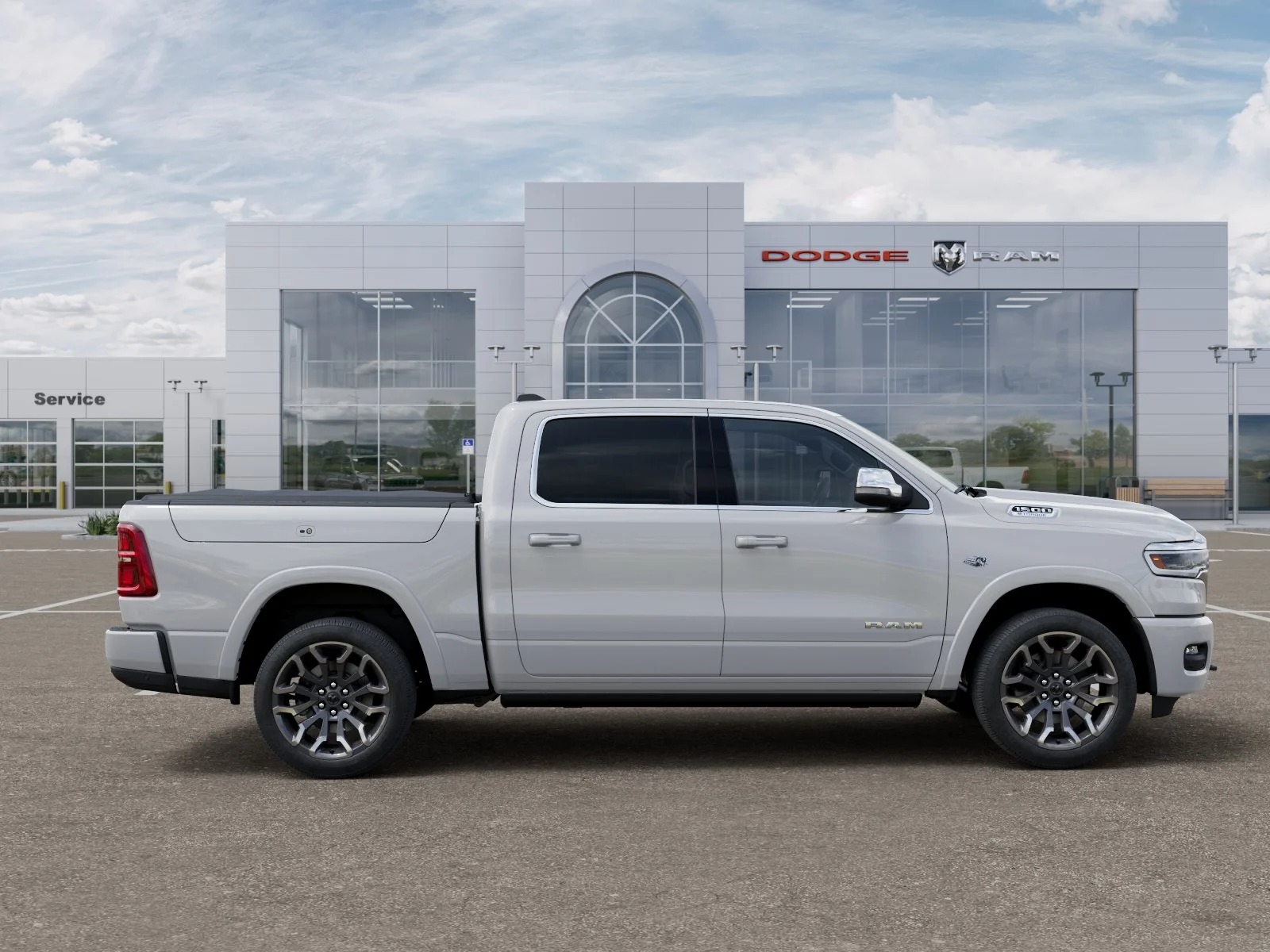 New 2026 Bright White Clear-Coat Exterior Paint RAM Limited image 48