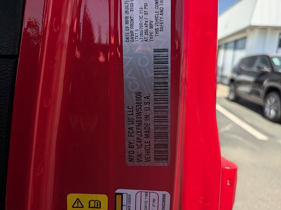 Used 2025 Firecracker Red Clearcoat Jeep Rubicon image 32