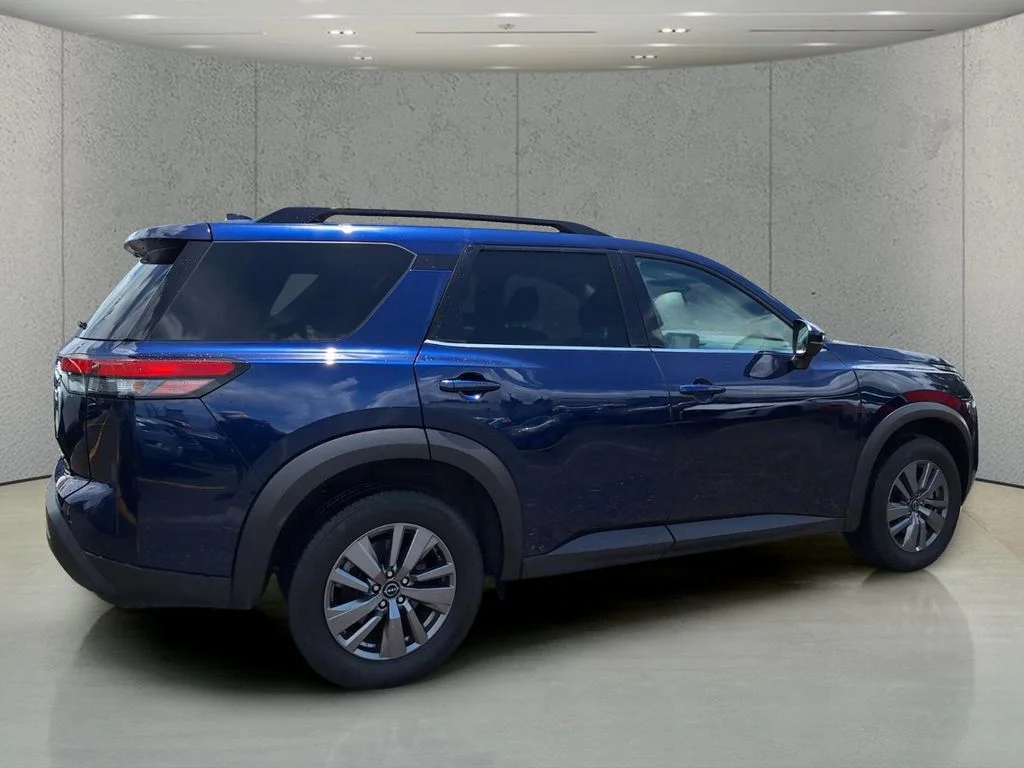 Certified Used 2025 Blue Nissan SV image 5