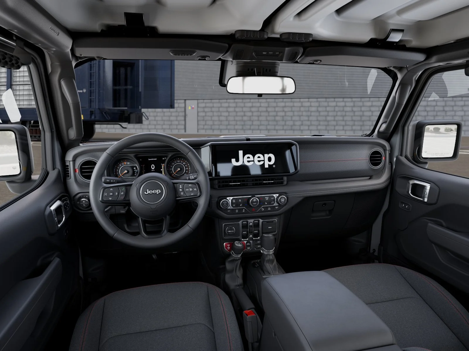 New 2026 Bright White Clear-Coat Exterior Paint Jeep Rubicon image 16