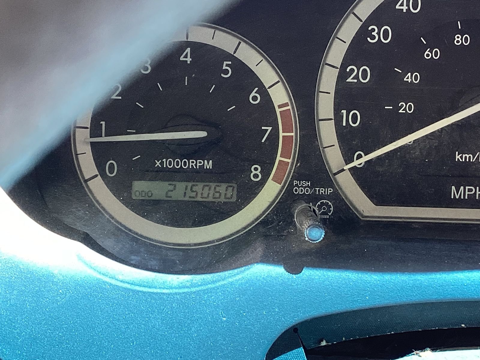 Used 2008 Blue Toyota CE image 3