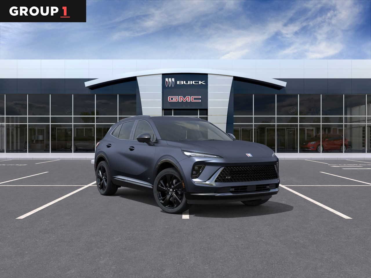 Quartz Blue Metallic 2026 Buick Envision Sport Touring AWD SUV / Crossover All-Wheel Drive