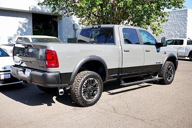 New 2026 Ceramic Gray Clear-Coat Exterior Paint RAM Rebel image 9
