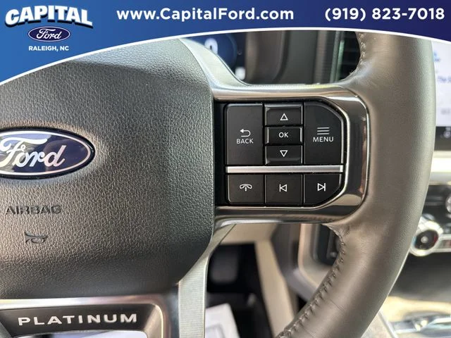 Used 2025 White Ford Platinum image 24