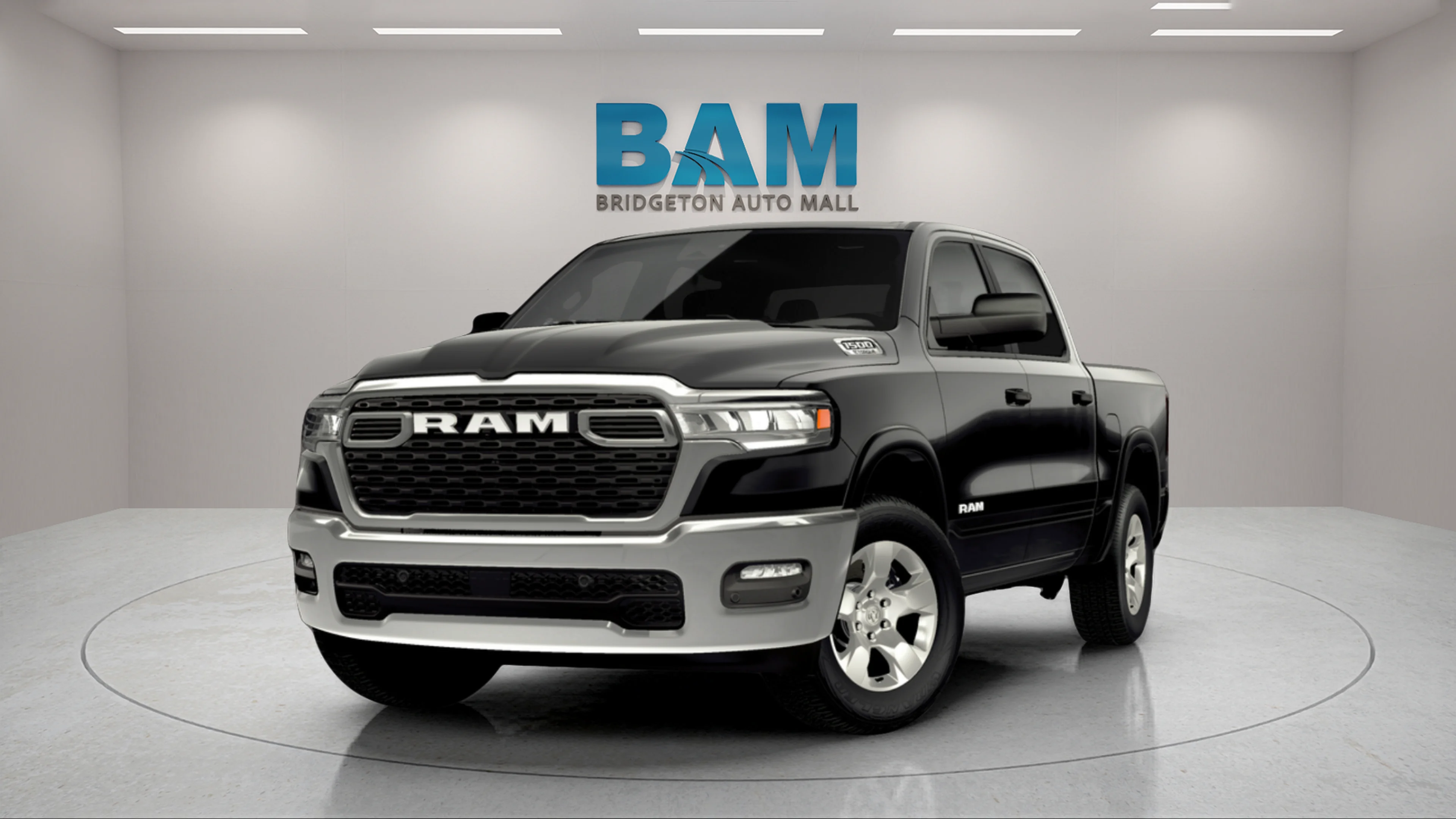 New 2026 Diamond Black Crystal Pearlcoat Ram Big Horn image 14
