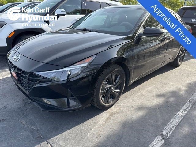 2022 Hyundai Elantra Blue