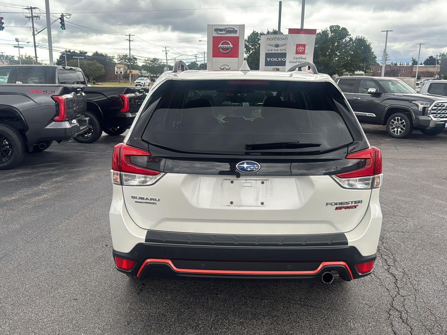 Used 2023 Crystal White Pearl Subaru Sport image 5