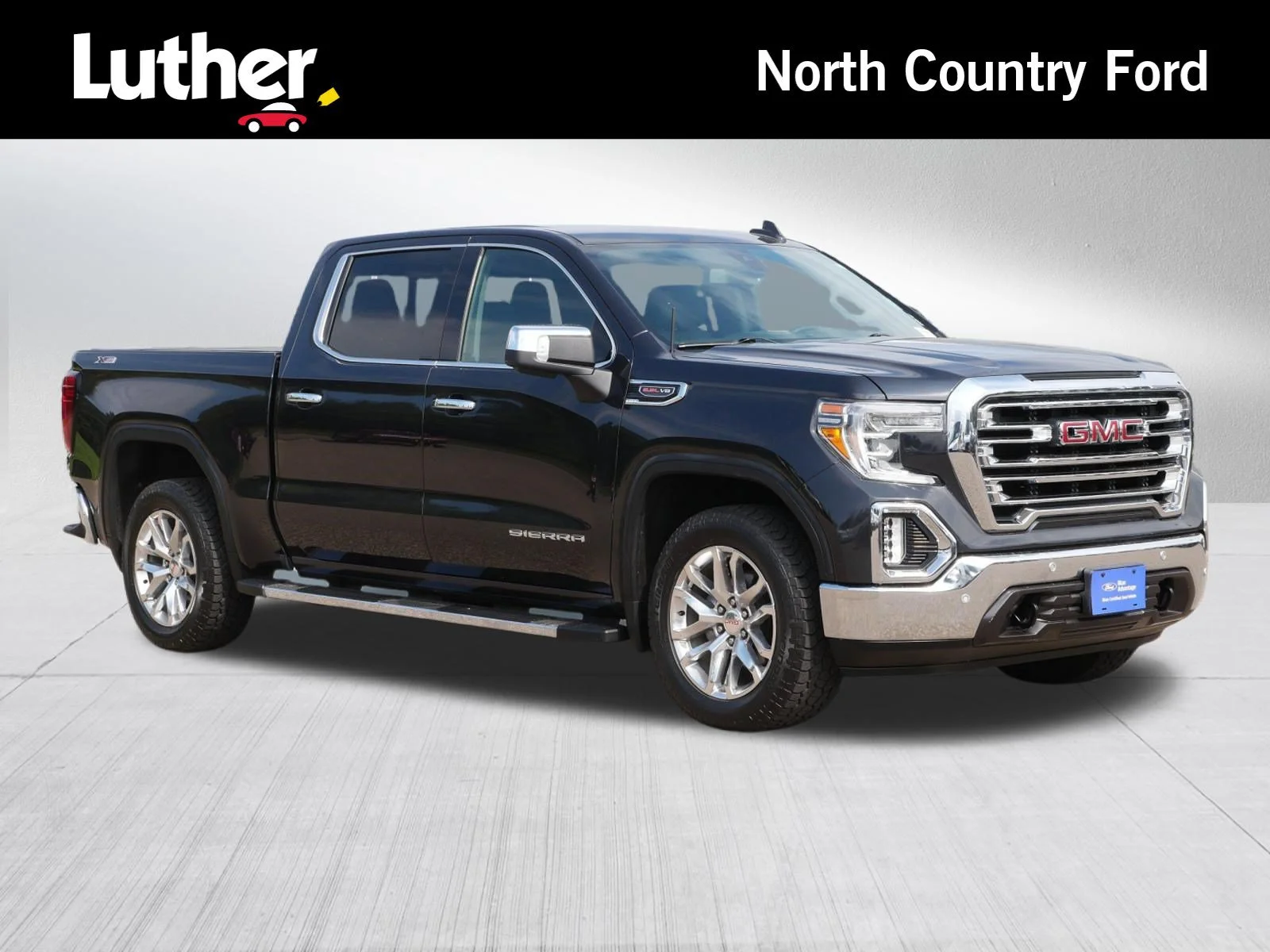 Certified Used 2020 Carbon Black Metallic GMC SLT image 1
