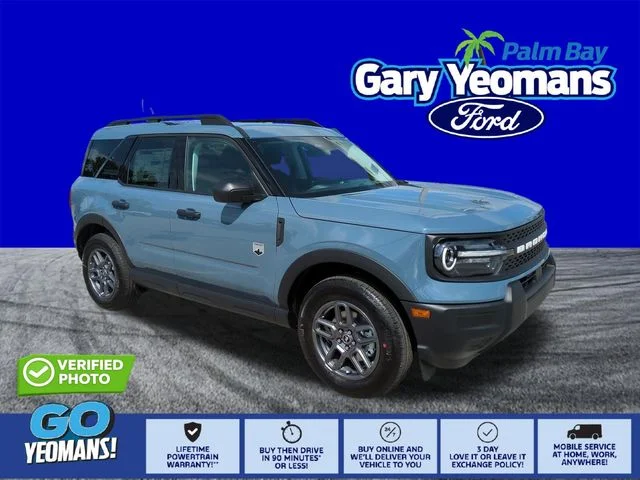 New 2026 Azure Gray Metallic Tri-Coat Ford Big Bend® image 1