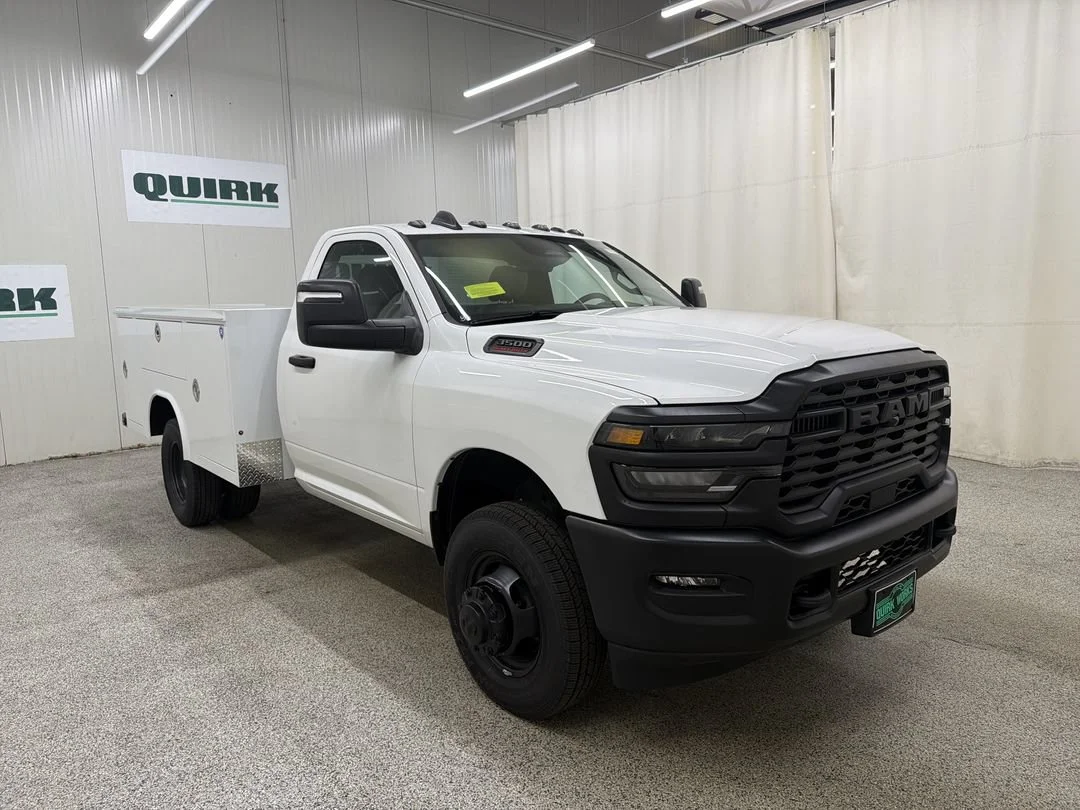 New 2026 Bright White Clearcoat RAM Tradesman image 1