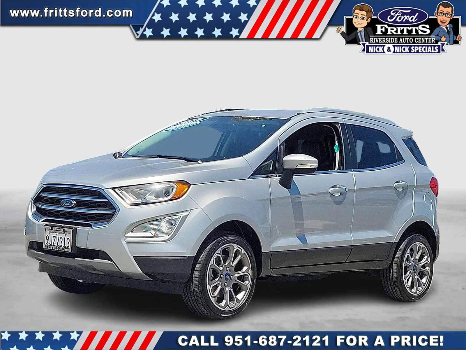 Certified Used 2019 Silver Metallic Ford Titanium image 1