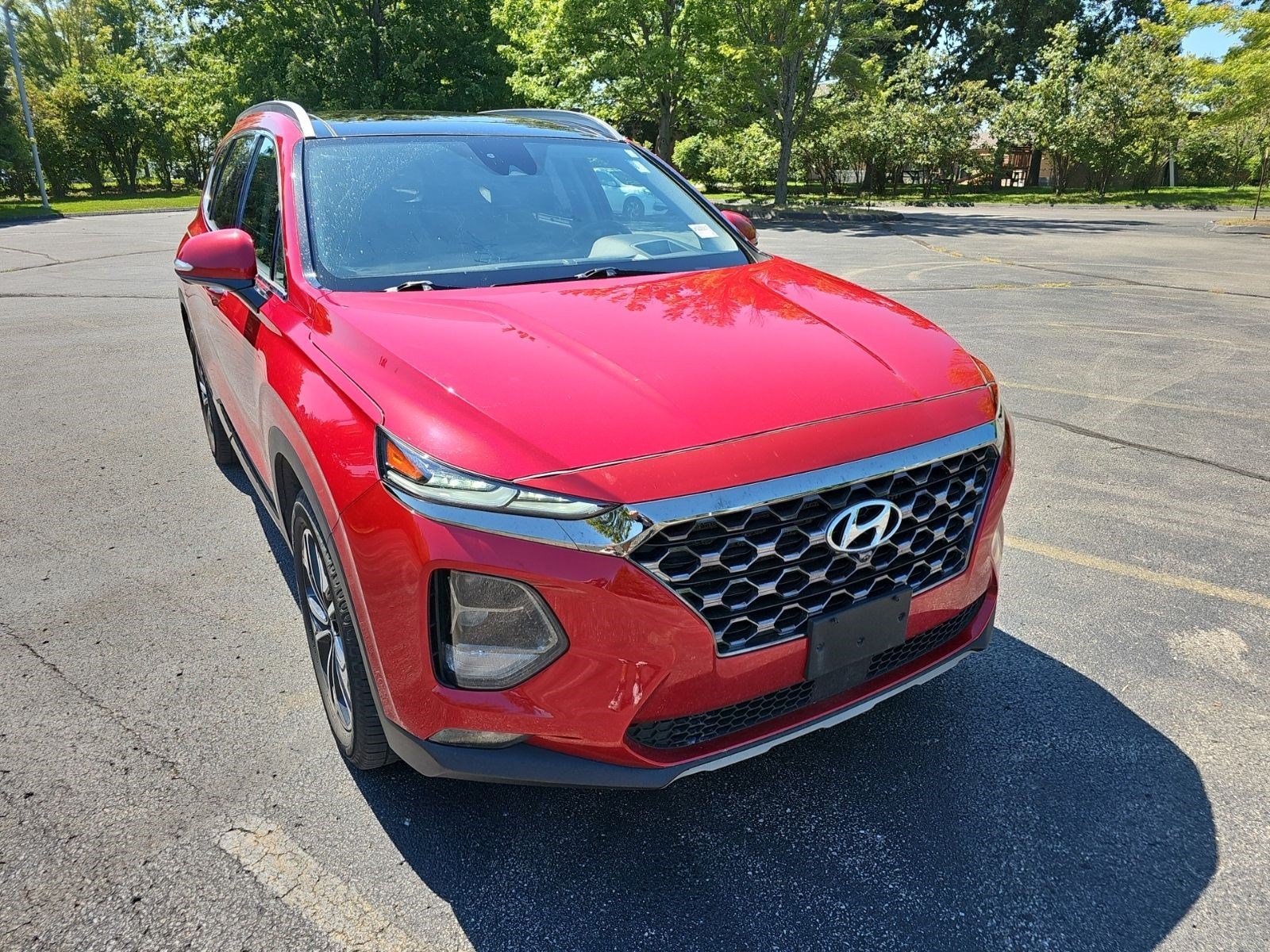 Used 2020 Calypso Red Hyundai Limited image 7