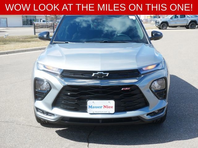 Certified 2023 Chevrolet TrailBlazer RS with VIN KL79MUSL4PB183778 for sale in Anoka, Minnesota