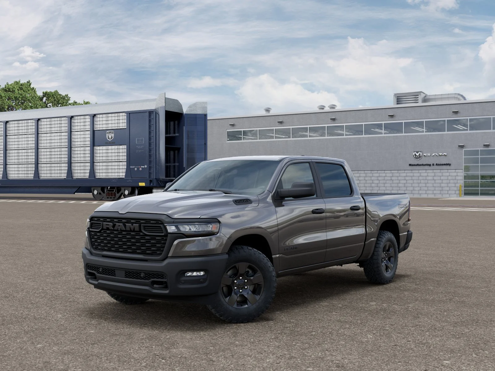 New 2026 Granite Crystal Metallic Clear-Coat Exterior Paint RAM Warlock image 27