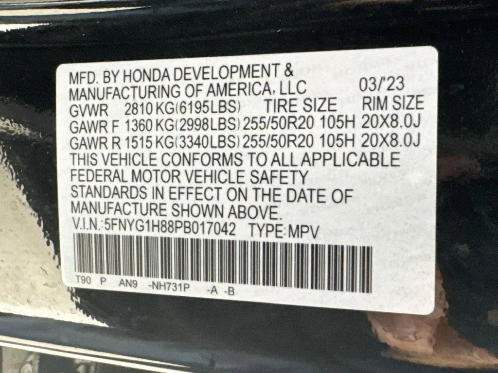 Certified Used 2023 Black Honda Elite image 46