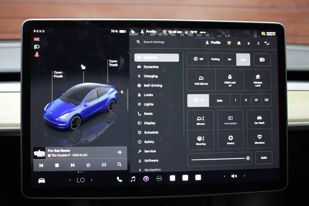 Used 2023 Deep Blue Metallic Tesla Performance image 28