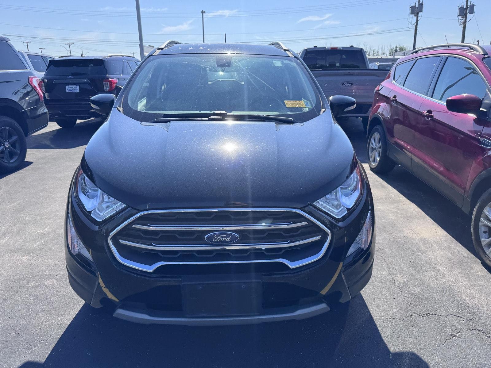Used 2021 Shadow Black Ford Titanium image 2