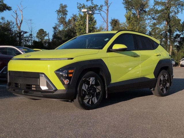 Certified Used 2024 Yellow Hyundai SEL image 2