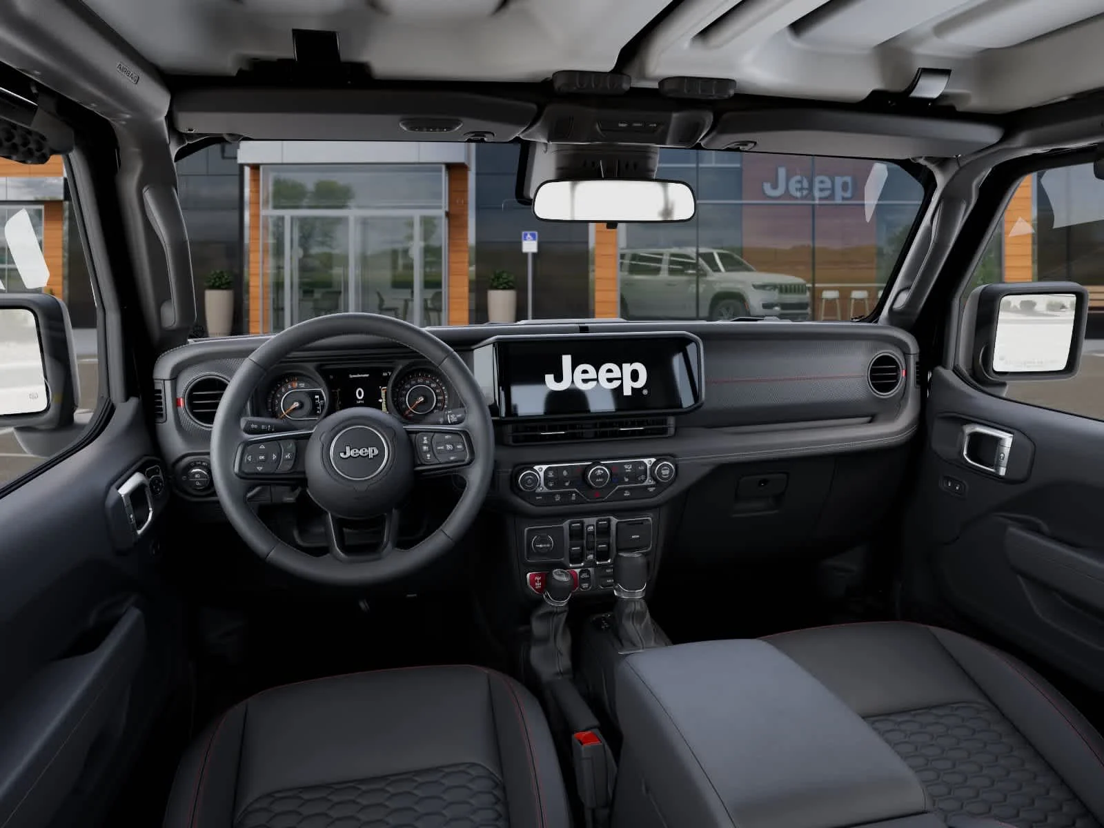 New 2026 Black Clearcoat Jeep Rubicon image 14