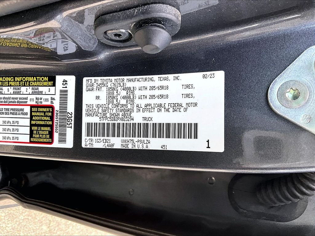 Used 2023 Gray Toyota TRD Pro image 37