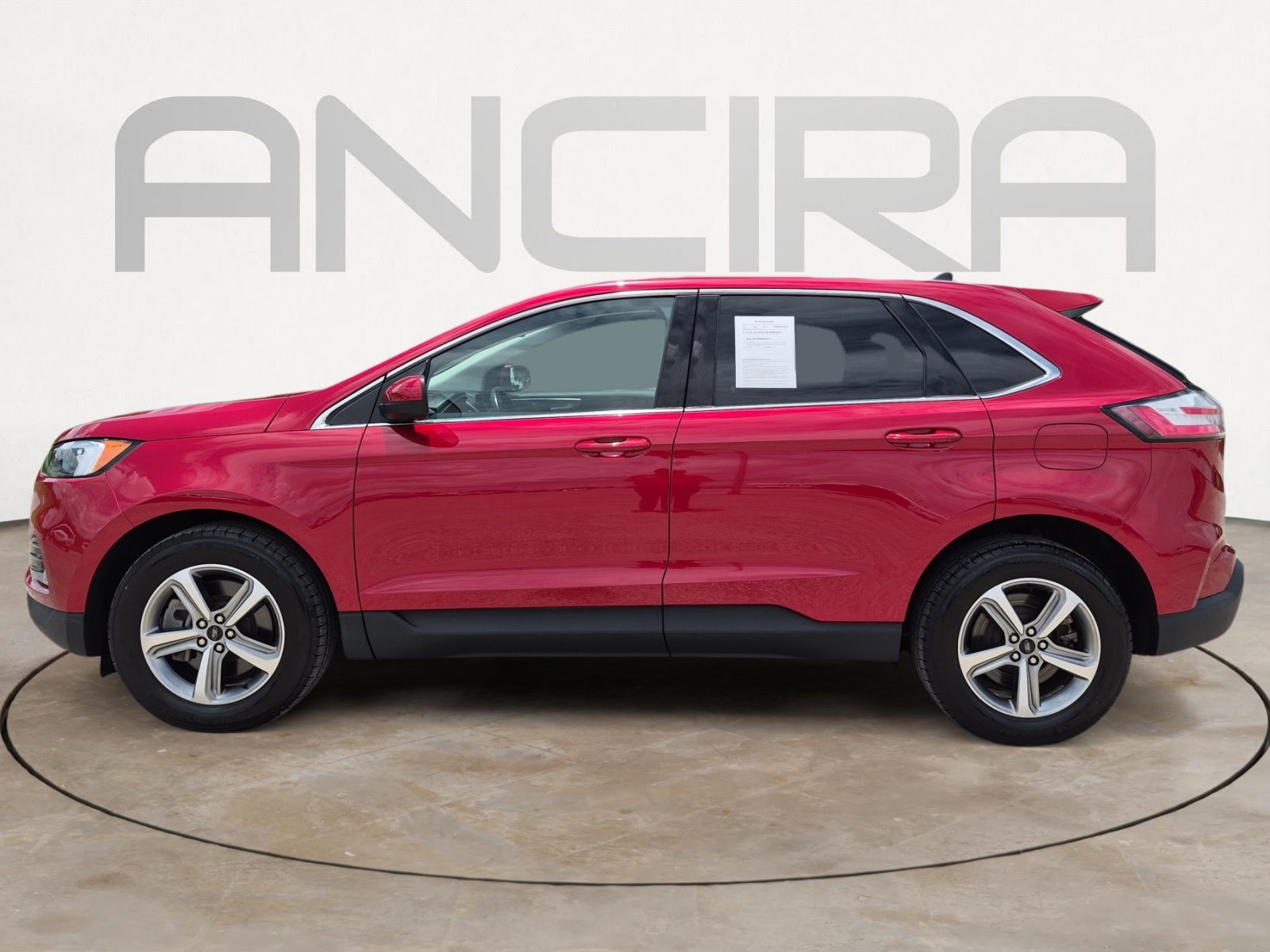 Used 2023 Red Metallic Ford SEL image 7