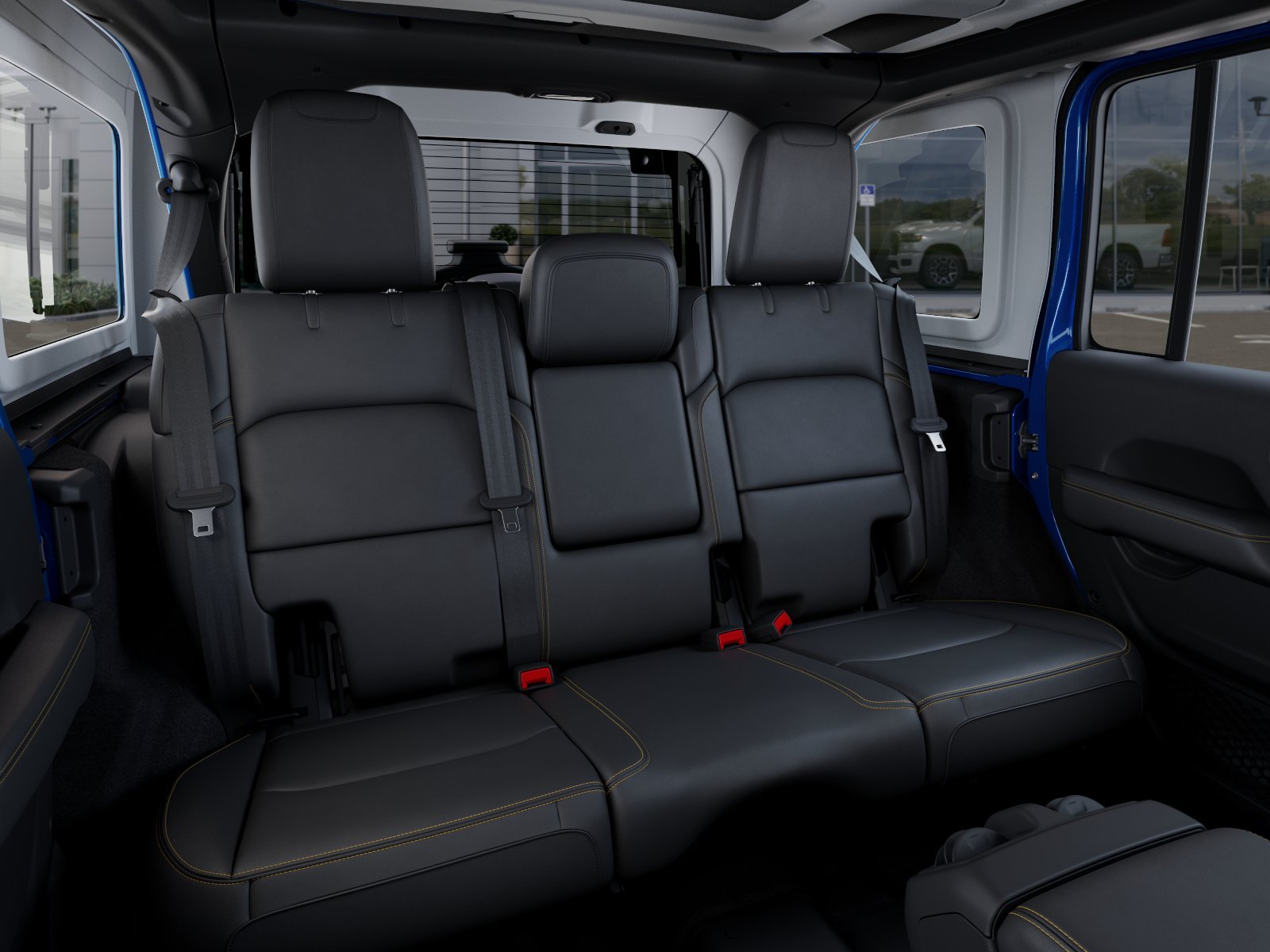 New 2026 Hydro Blue Pearl-Coat Exterior Paint Jeep Sahara image 24