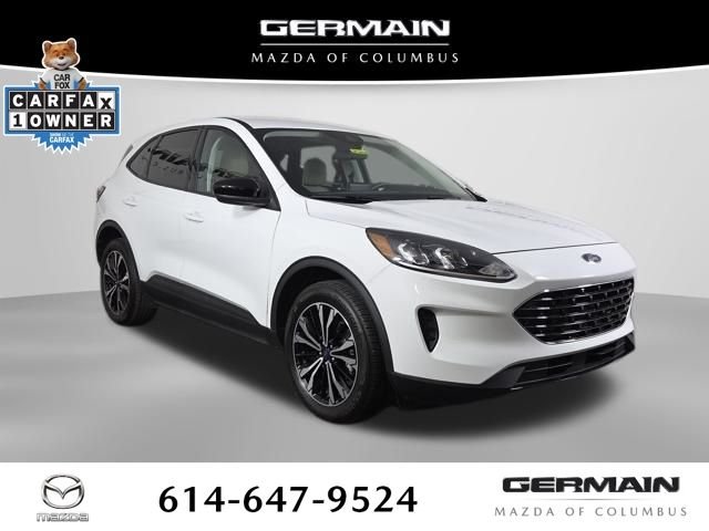 Used 2021 White Ford SE image 5