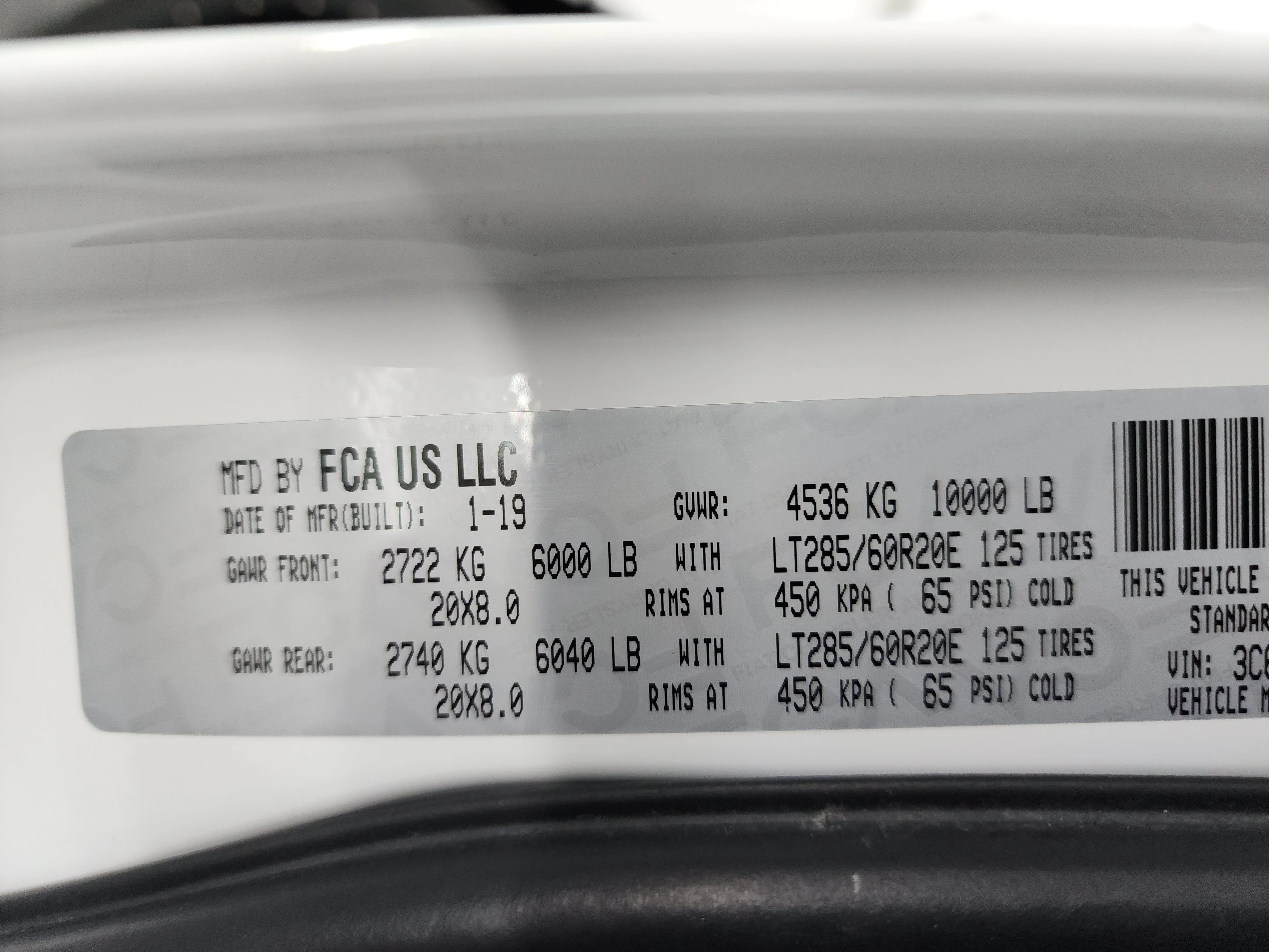 Used 2019 Bright White Clearcoat Ram Big Horn image 59